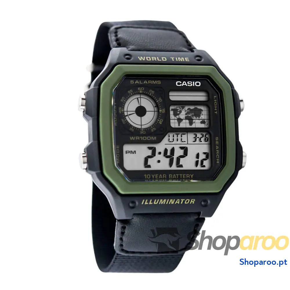 Relógio masculino Casio AE-1200WHB-1BV (Ø 45 mm)