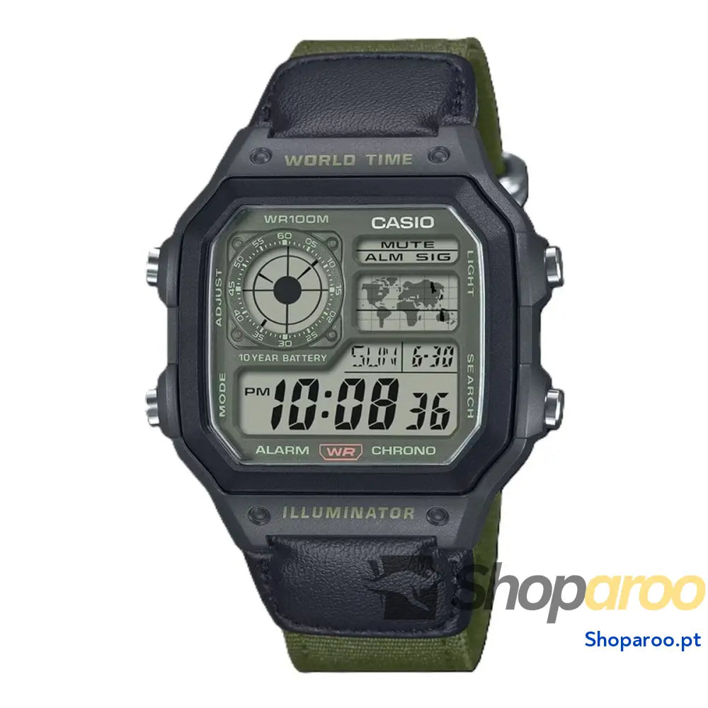 Relógio masculino Casio AE-1200WHUB-3AVEF