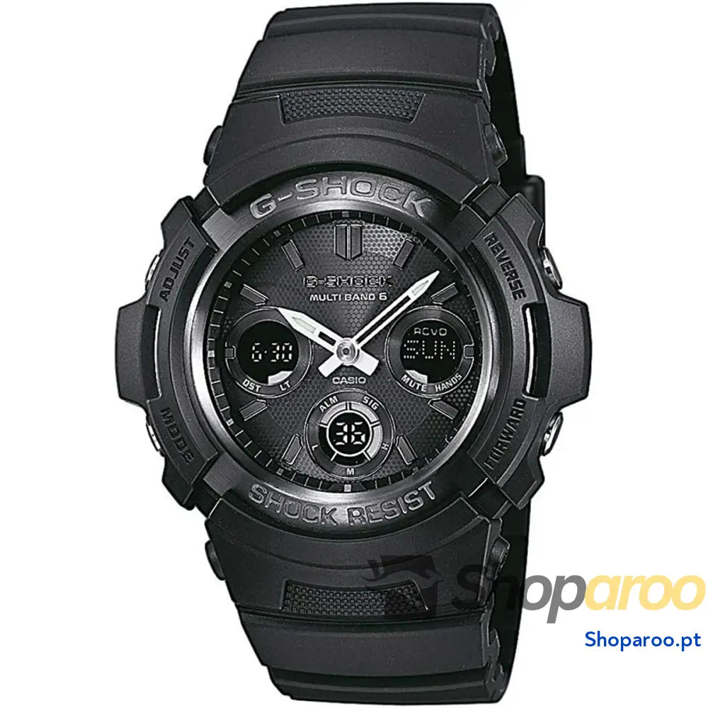 Relógio masculino Casio AWG-M100B-1AER (Ø 52 mm)
