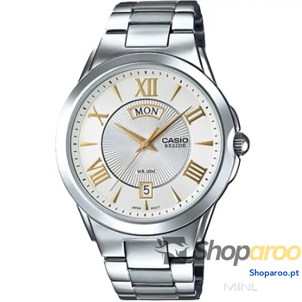 Relógio masculino Casio BESIDE Prateado (Ø 41 mm)