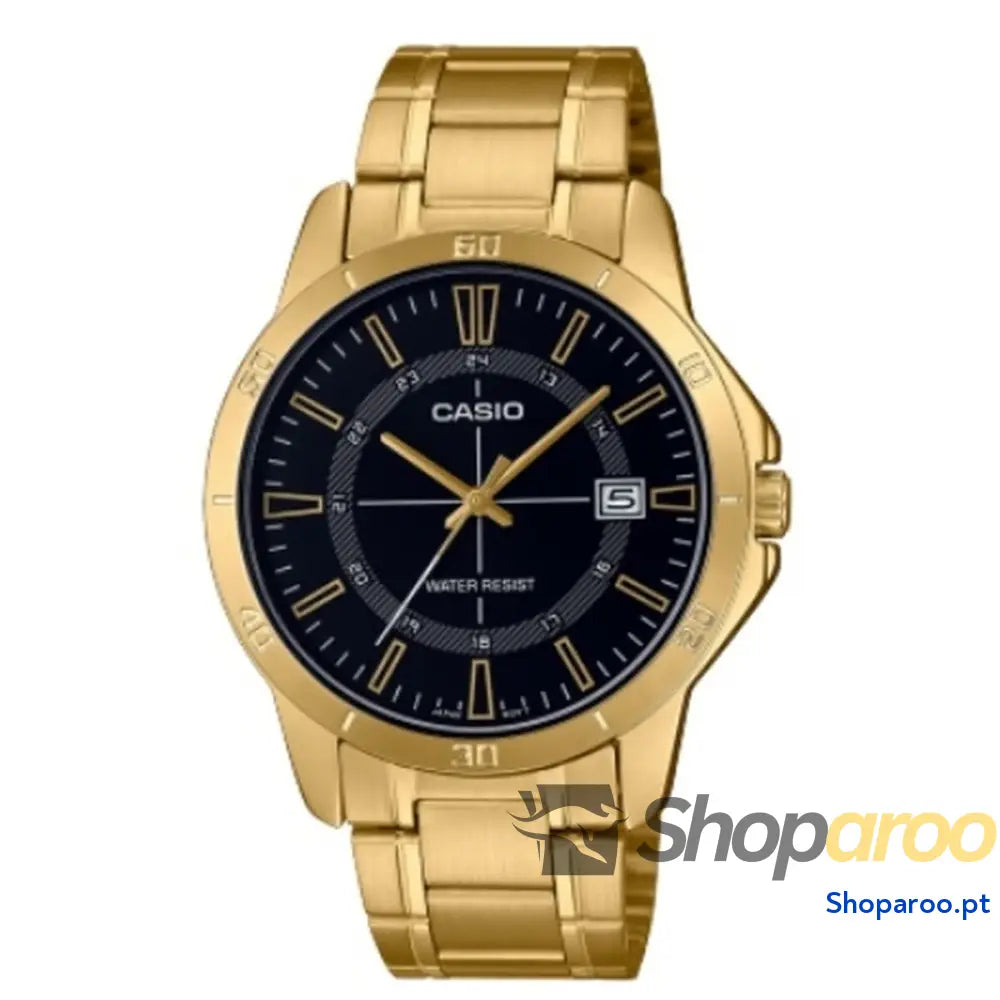 Relógio masculino Casio CASUAL DATE GOLD - BLACK (Ø 41,5 mm)
