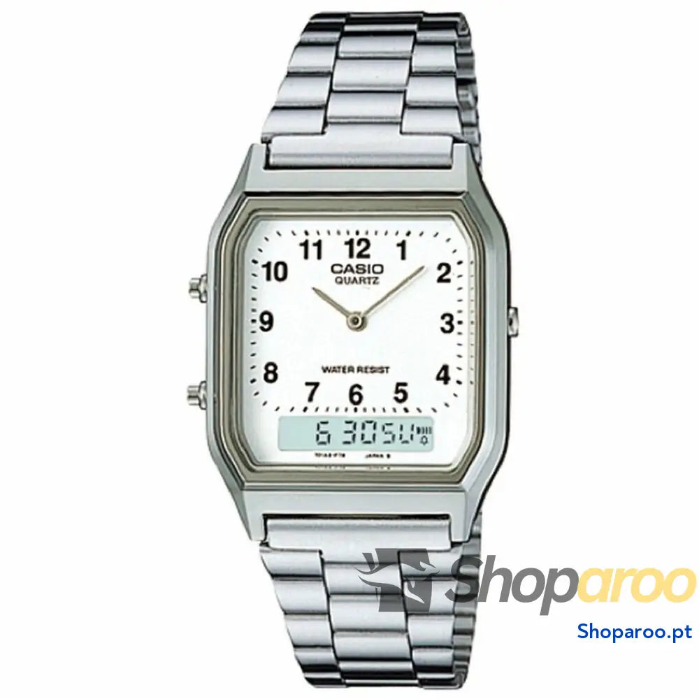 Relógio masculino Casio COLLECTION ANA-DIGIT Prateado (Ø 30 mm)
