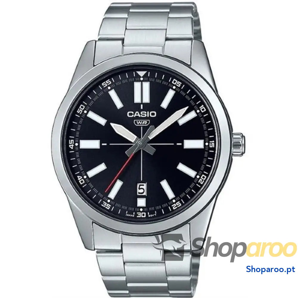 Relógio masculino Casio COLLECTION Preto Prateado (Ø 41 mm)