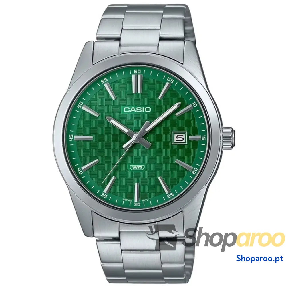 Relógio masculino Casio DATE CARBON LOOK DIAL - GREEN (Ø 41 mm)