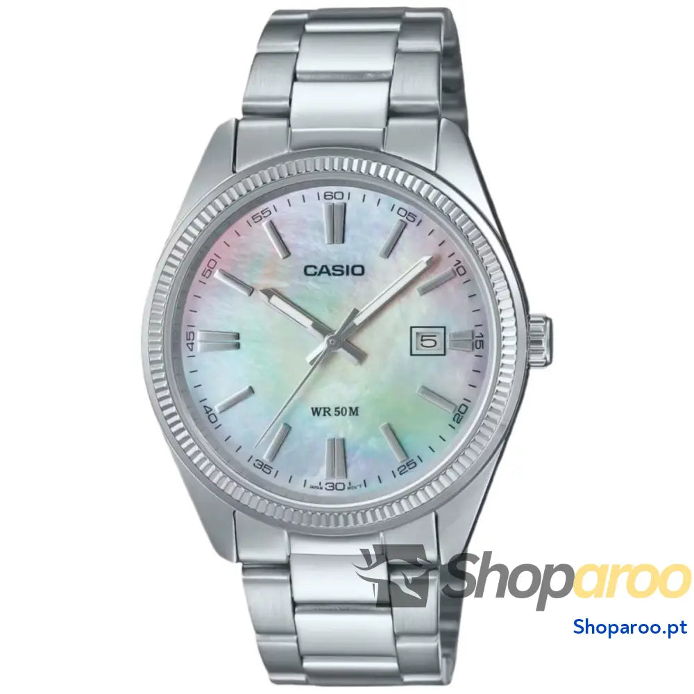 Relógio masculino Casio DATE - SILVER, MOP DEAL (Ø 38,5 mm)