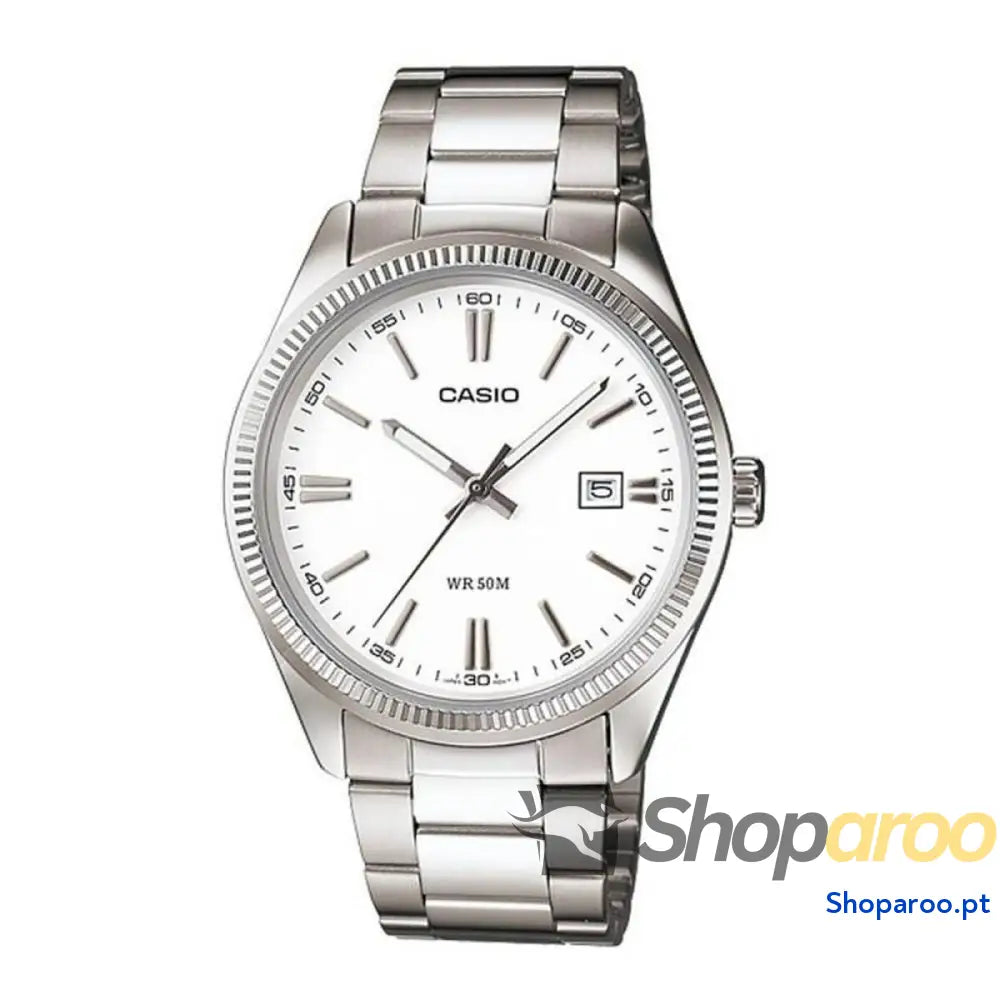 Relógio masculino Casio DATE WHITE (Ø 30 mm) (Ø 32 mm)