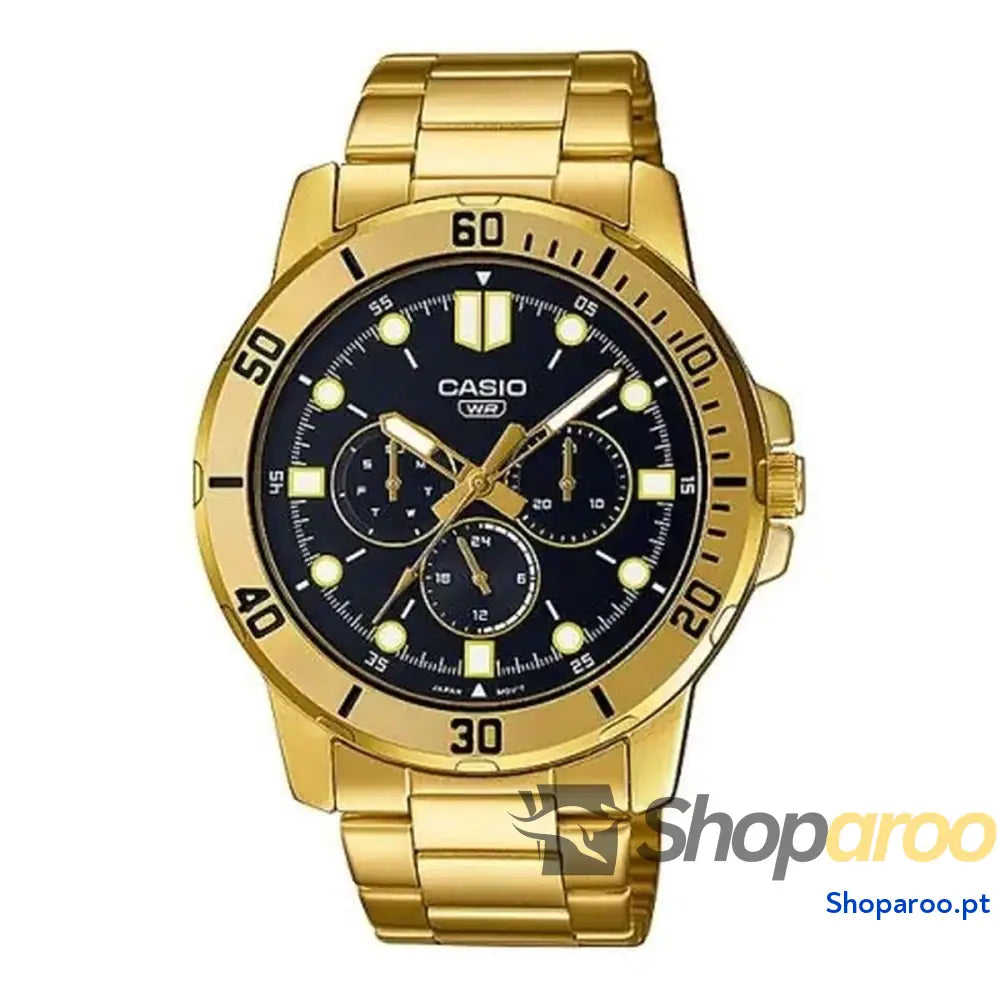 Relógio masculino Casio DIVER MULTIFUCTION GOLD - BLACK (Ø 49 mm)