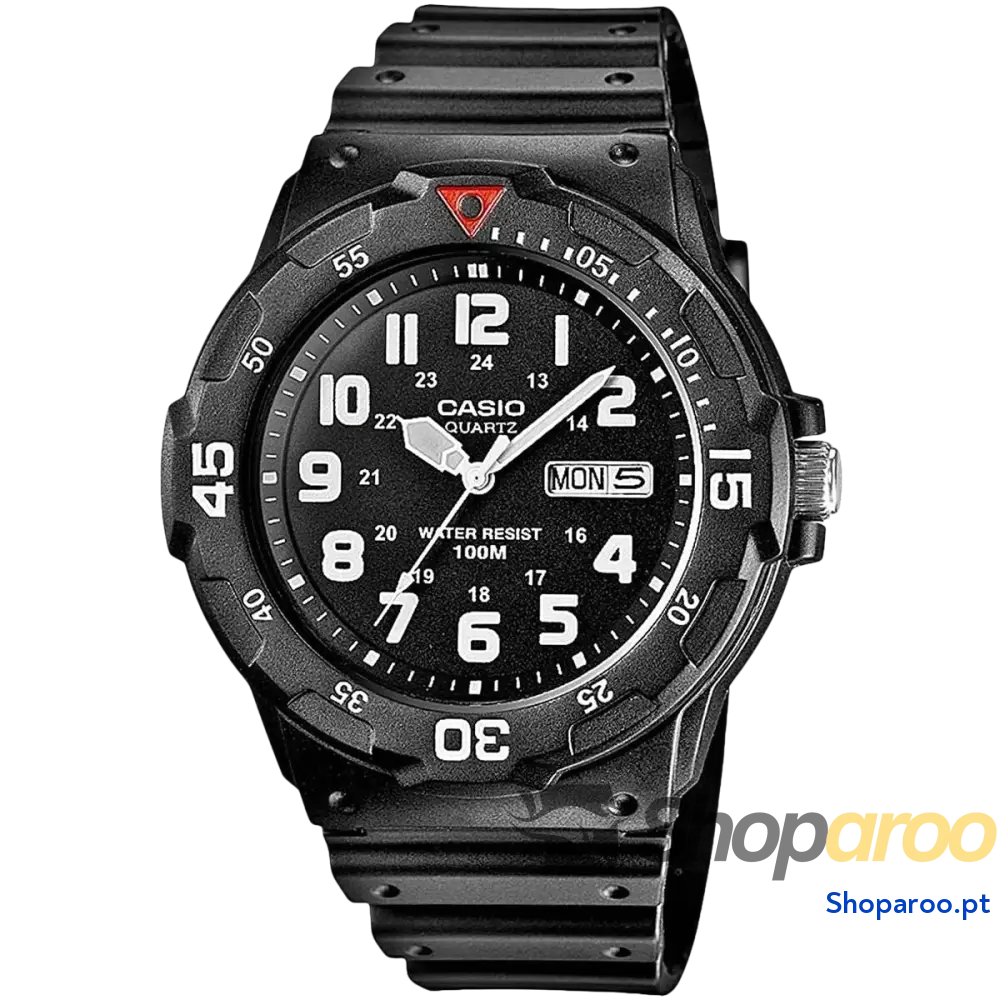 Relógio masculino Casio MRW-200H-1BVEG Preto