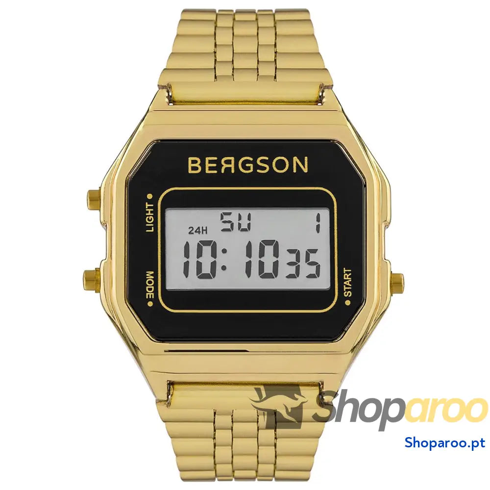 Relógio unissexo Bergson BGW8159U3 Preto (Ø 34 mm)