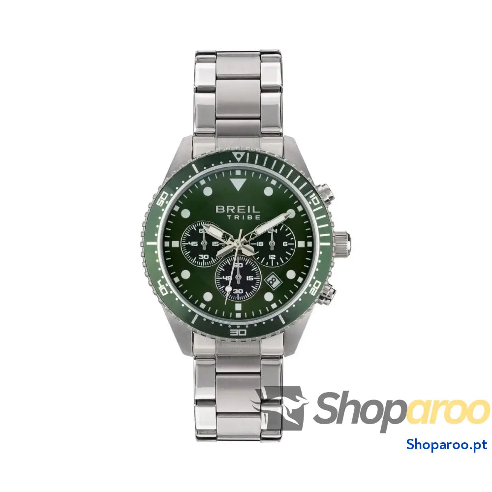 Relógio unissexo Breil EW0638 Verde Prateado