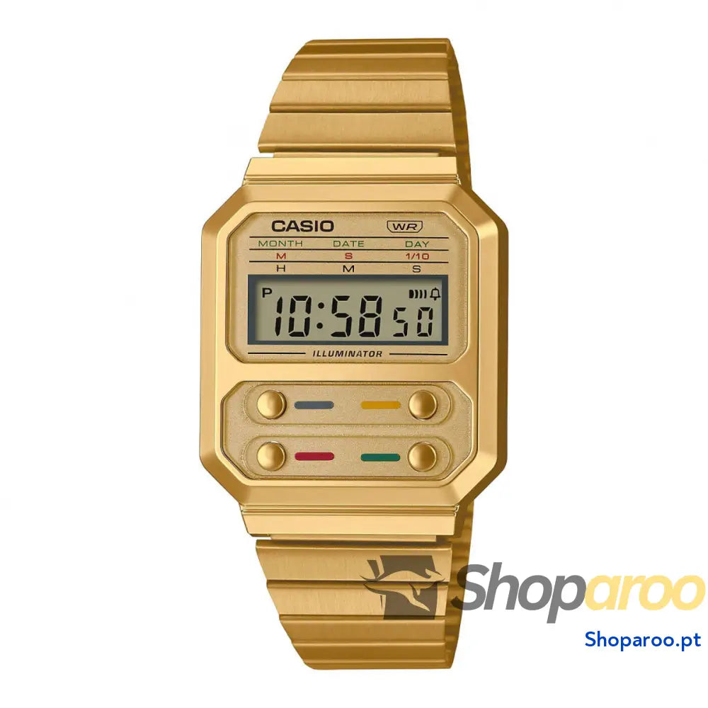 Relógio unissexo Casio A100WEG 9AEF (Ø 33 mm)