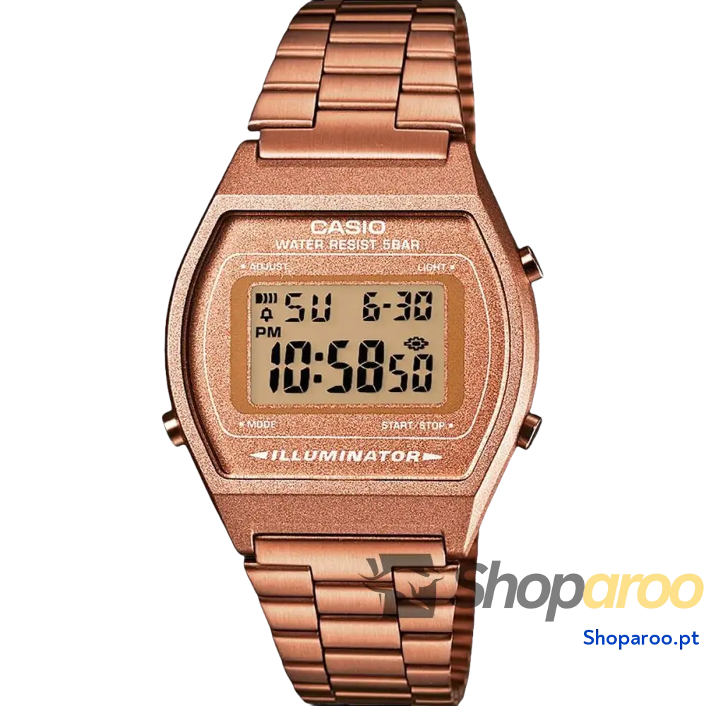 Relógio unissexo Casio B640WC-5AEF Dourado
