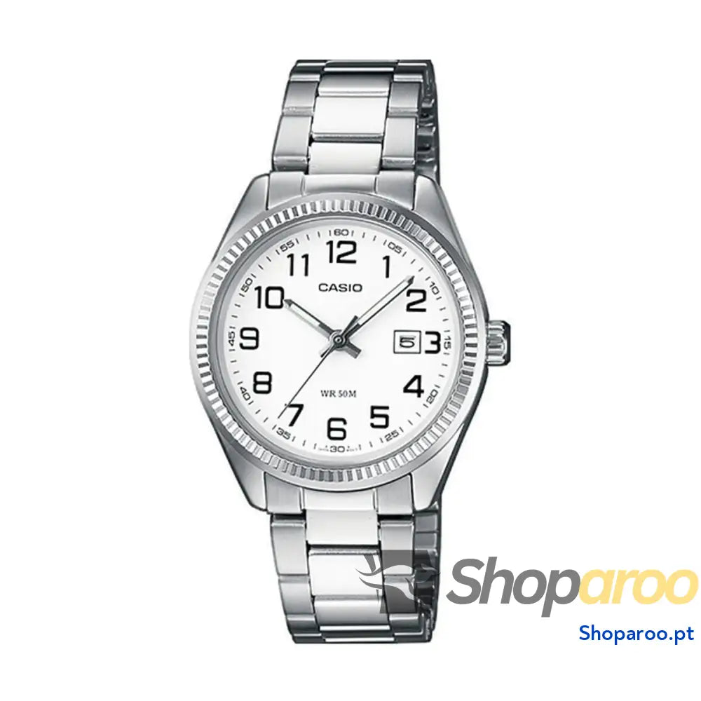 Relógio unissexo Casio COLLECTION Branco Prateado (Ø 30 mm)