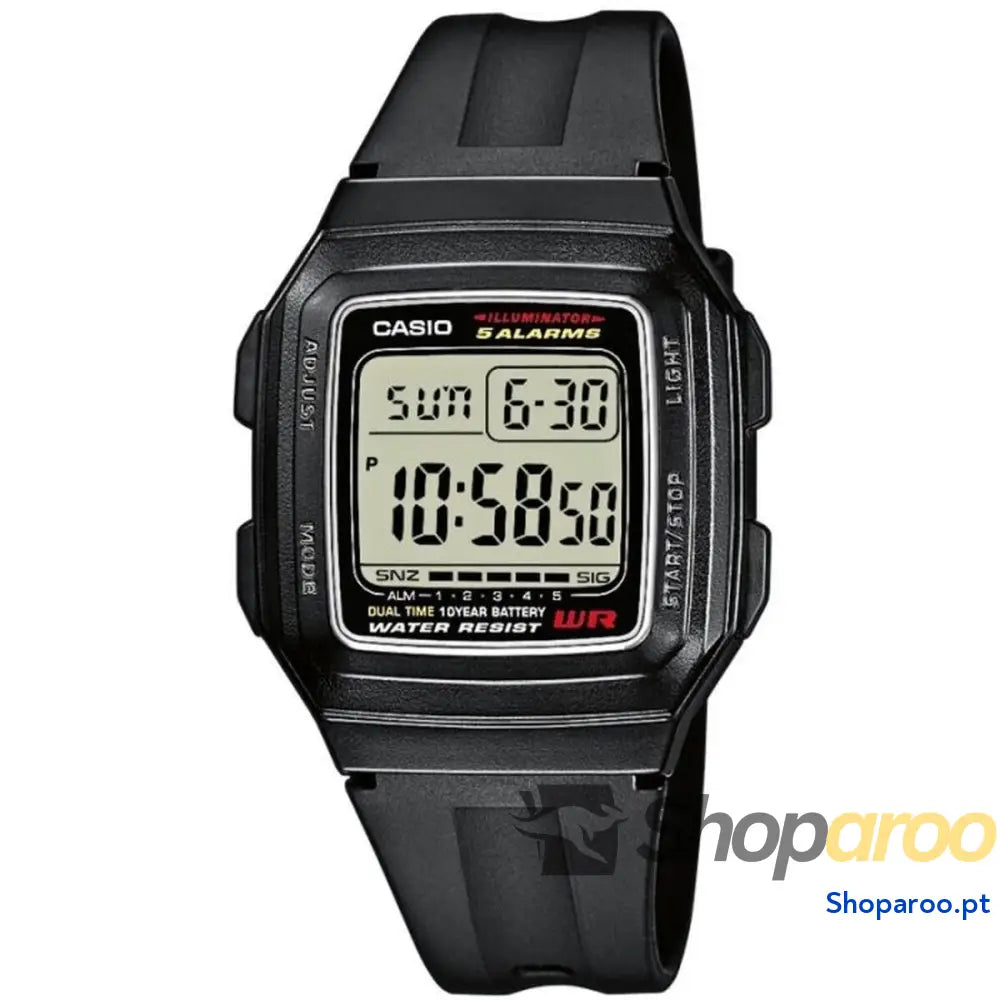 Relógio unissexo Casio F 201WA 1A (Ø 34 mm)