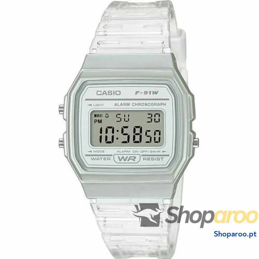 Relógio unissexo Casio F-91WS-7EF