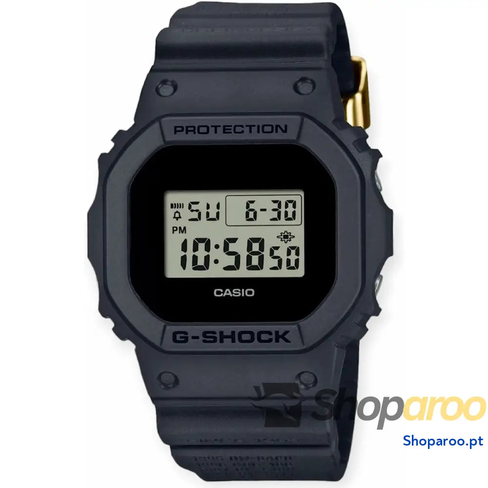 Relógio unissexo Casio G Shock THE ORIGIN REMASTER BLACK SERIE 40TH ANNIVERSARY BY ERIC HAZE (2 BEZELS)