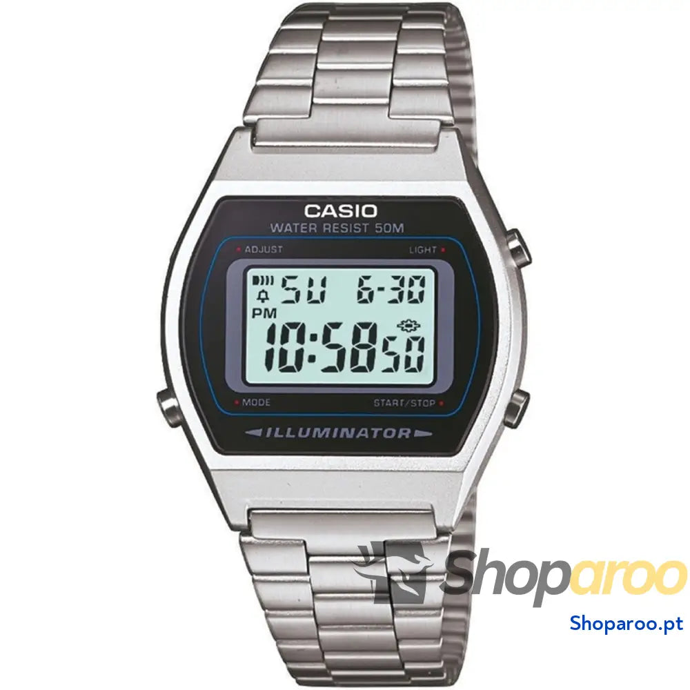 Relógio unissexo Casio ILLUMINATOR CLASSIC SILVER (Ø 35 mm)