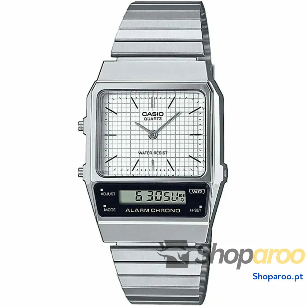Relógio unissexo Casio VINTAGE EDGY COLLECTION Prateado (Ø 40 mm) 32
