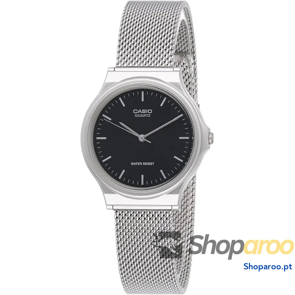 Relógio unissexo Casio VINTAGE Preto Prateado (Ø 35 mm)