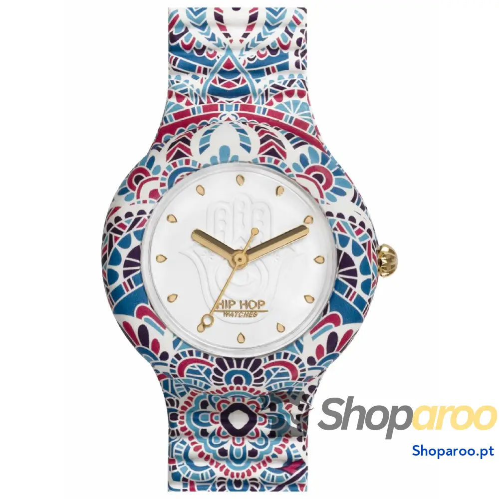 Relógio unissexo Hip Hop HWU1040 Branco (Ø 28 mm)