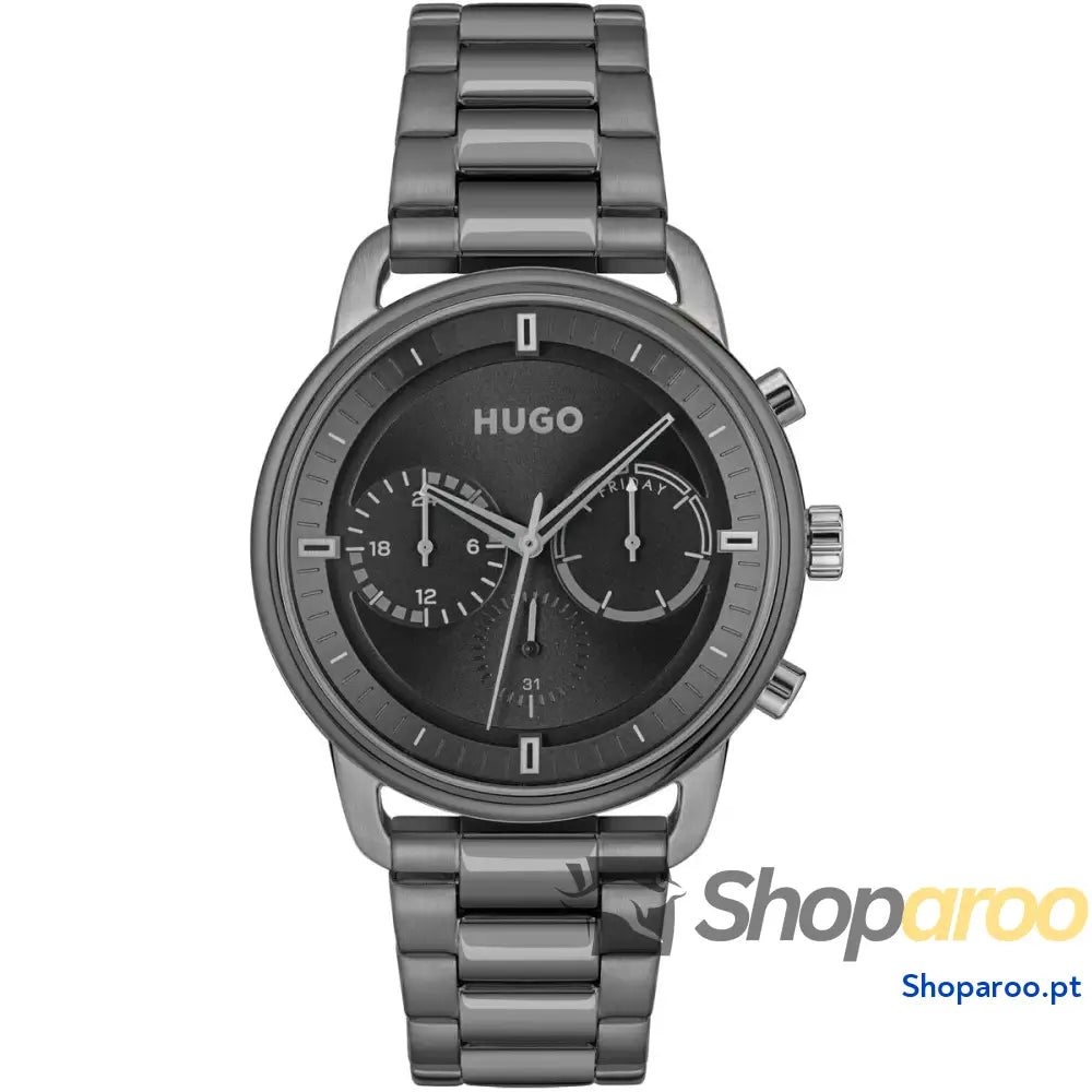 Relógio unissexo Hugo Boss 1530234 Cinzento escuro (Ø 44 mm)