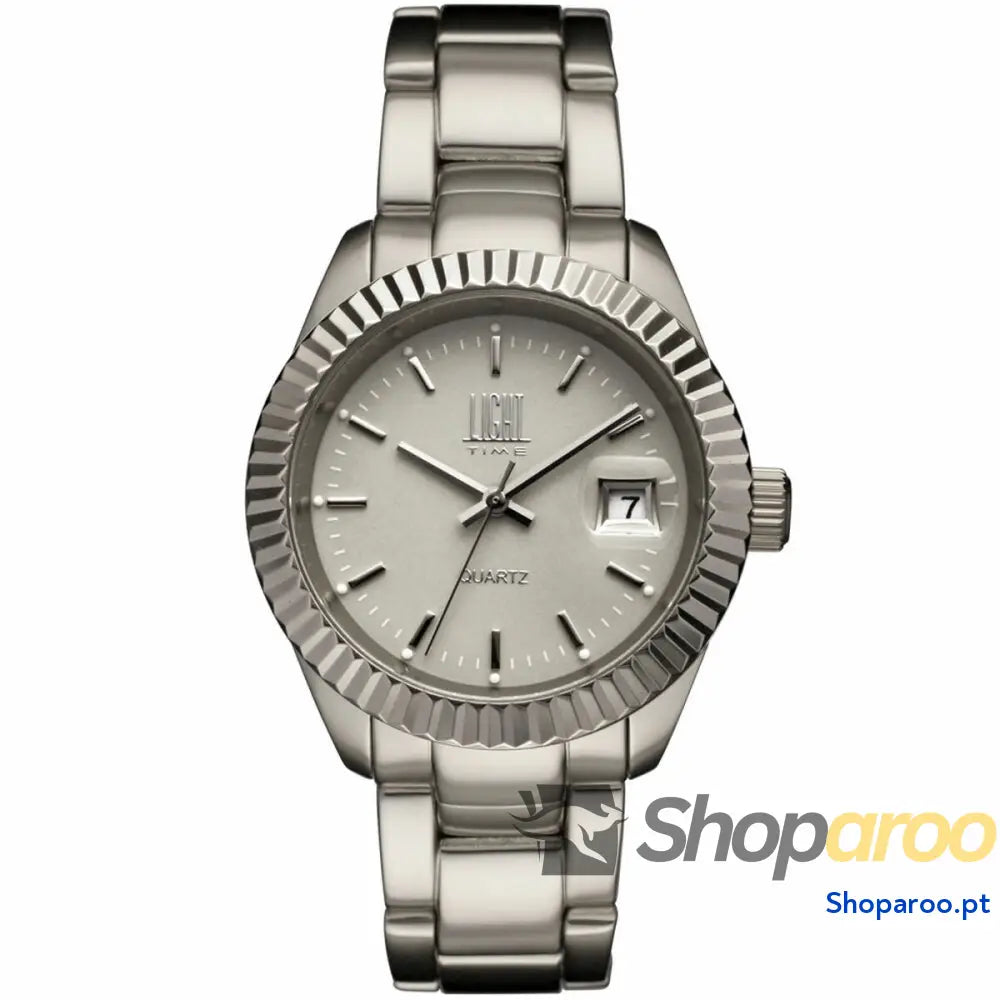 Relógio unissexo Light Time ALLUMINIUM (Ø 34 mm)