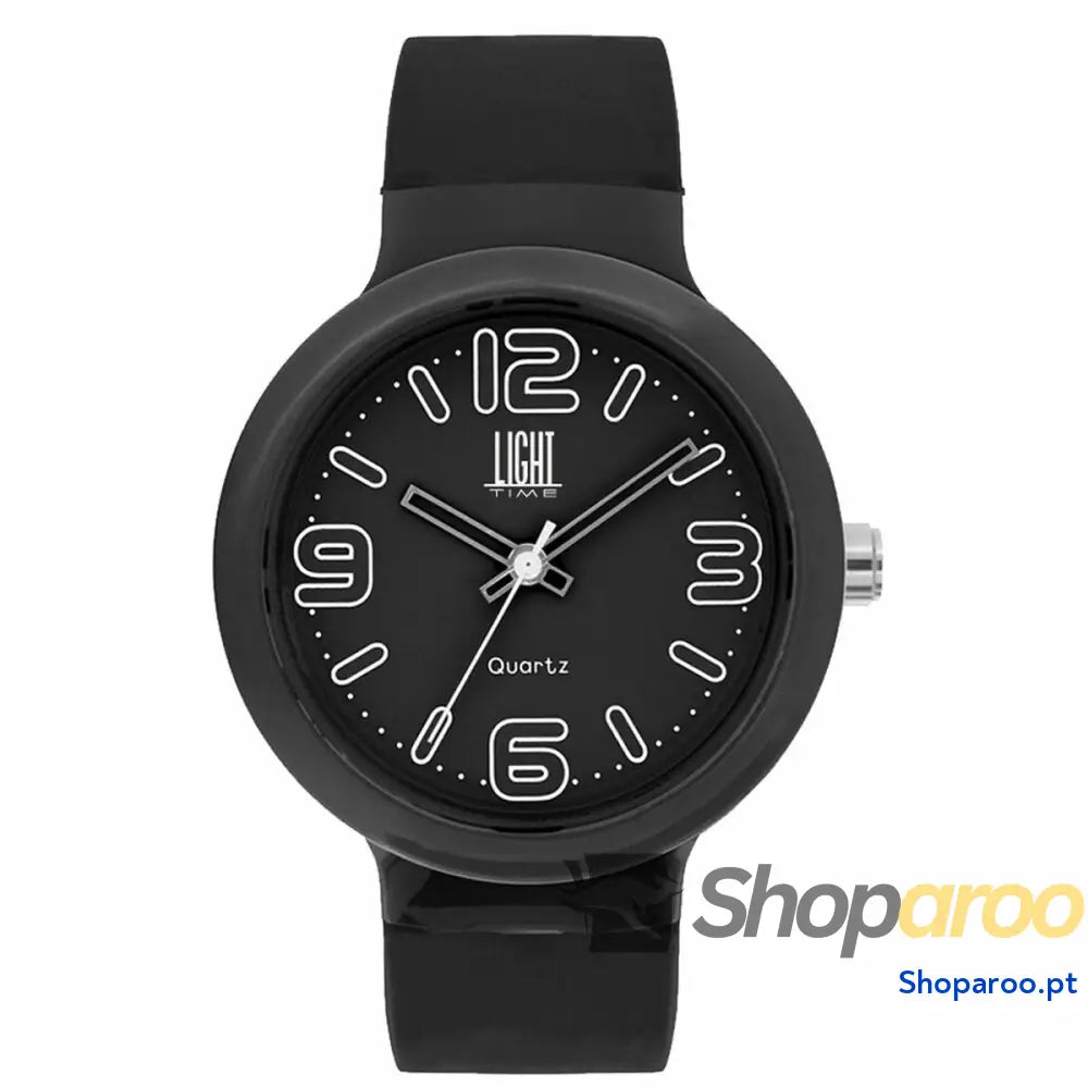 Relógio unissexo Light Time EUROPE Preto (Ø 40 mm)