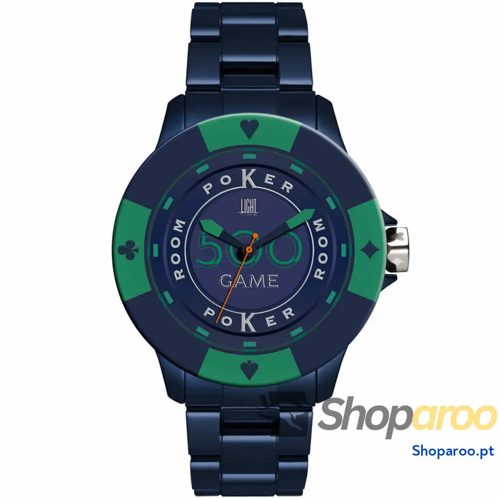 Relógio unissexo Light Time POKER (Ø 48 mm)