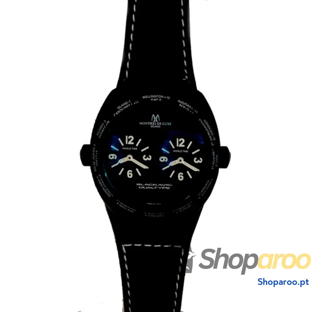 Relógio unissexo Montres de Luxe 09BK 3001 (Ø 40 mm)