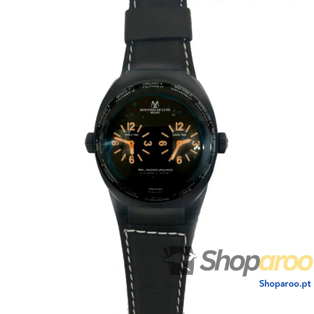 Relógio unissexo Montres de Luxe 09BK 3002 (Ø 40 mm)