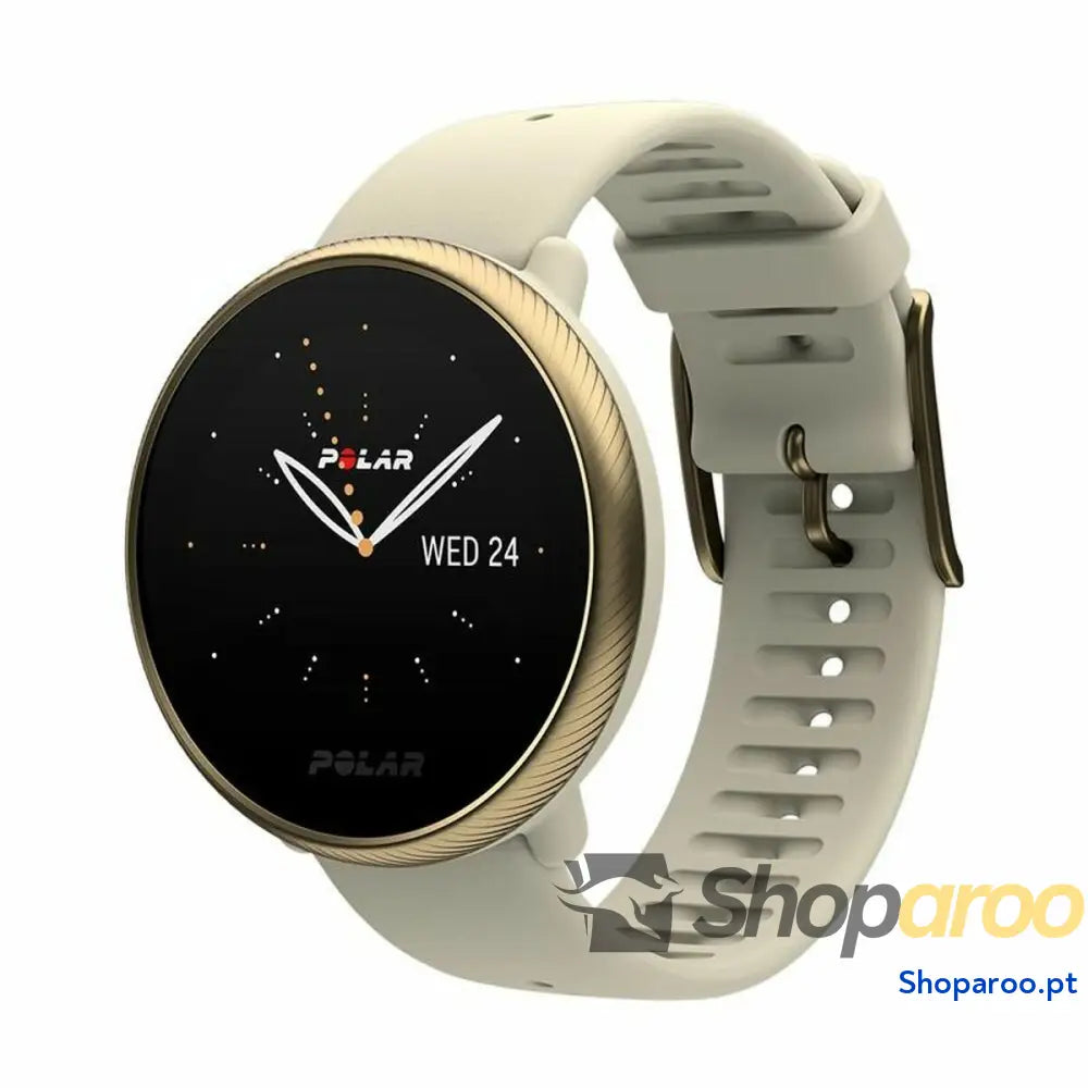 Relógio unissexo Polar 90085185 Bege 1,2"