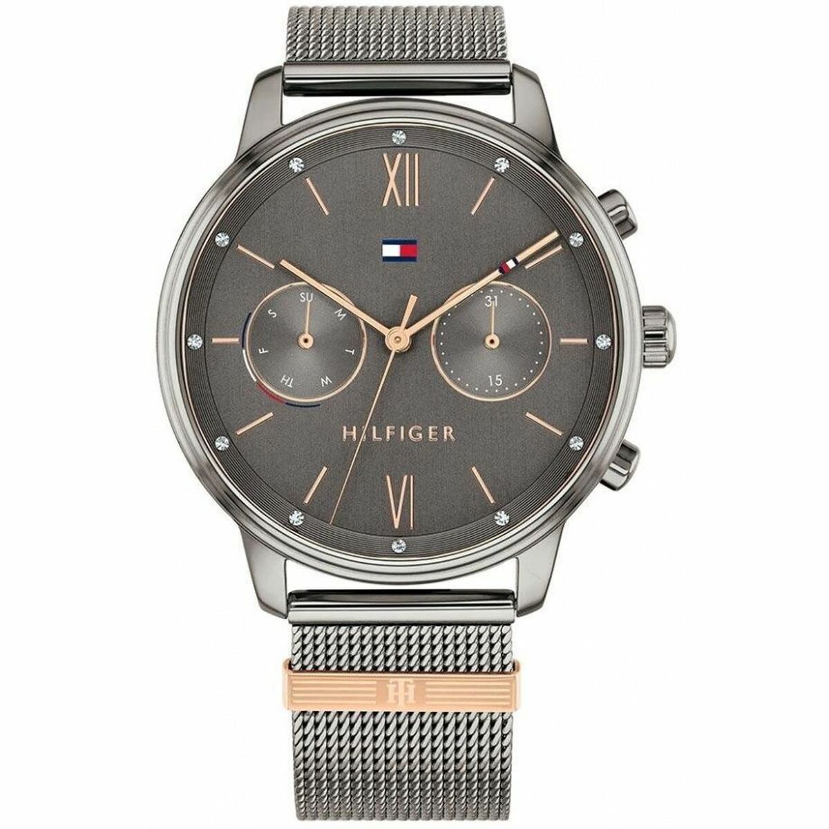 Relógio unissexo Tommy Hilfiger 1782304 Cinzento escuro (Ø 37 mm)