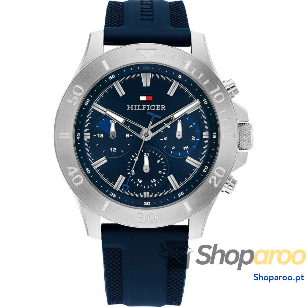 Relógio unissexo Tommy Hilfiger 1792112 Azul Marinho (Ø 46 mm)