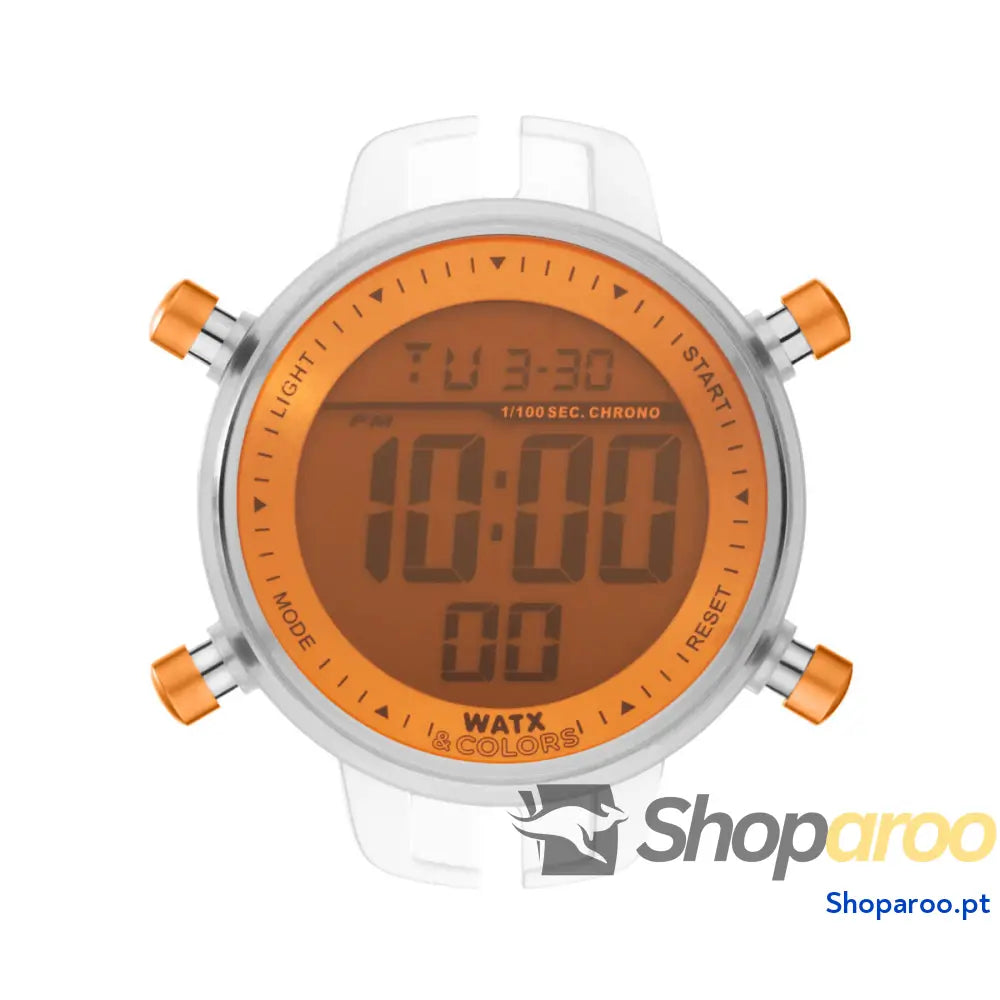 Relógio unissexo Watx & Colors RWA1001  Laranja (Ø 43 mm)