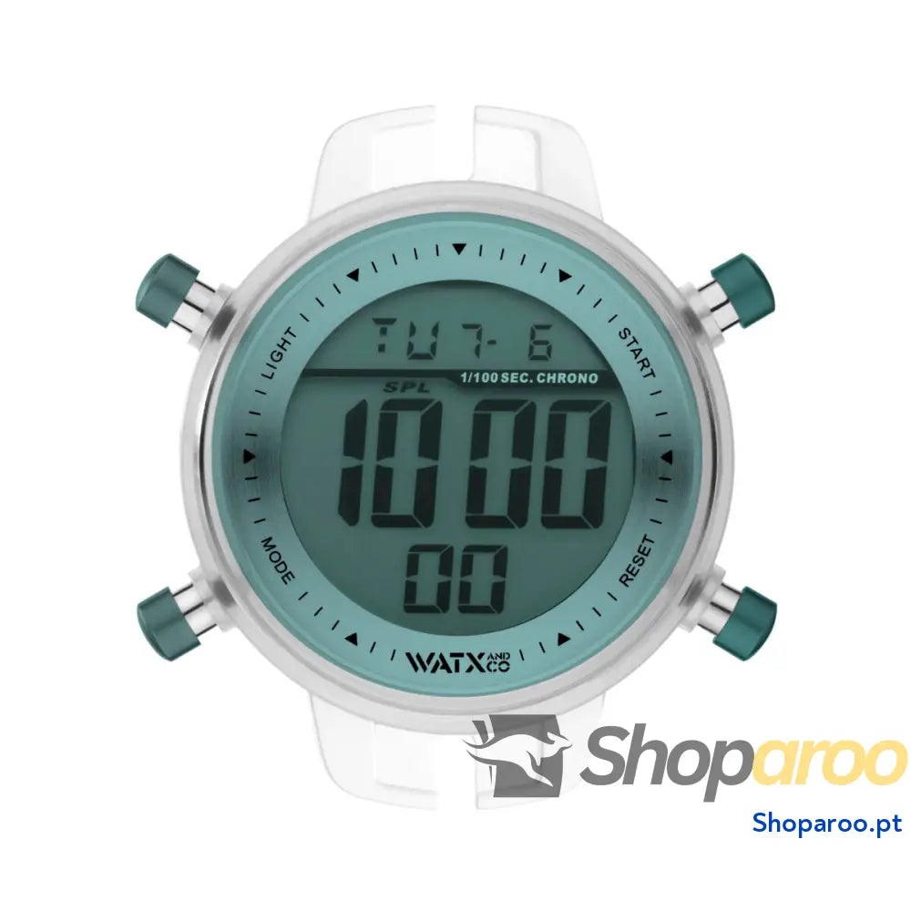 Relógio unissexo Watx & Colors RWA1039 Verde (Ø 43 mm)