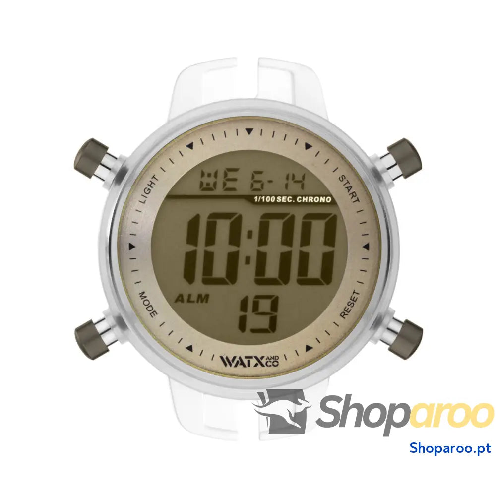 Relógio unissexo Watx & Colors RWA1075 Cinzento (Ø 43 mm)
