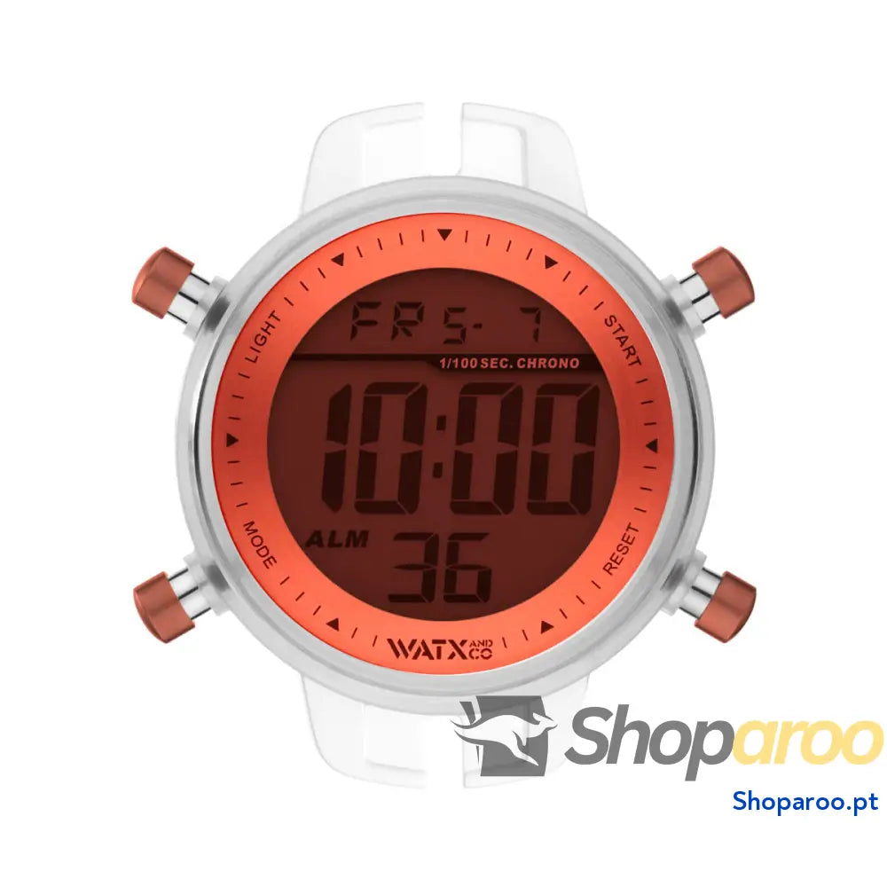 Relógio unissexo Watx & Colors RWA1089 Laranja (Ø 43 mm)