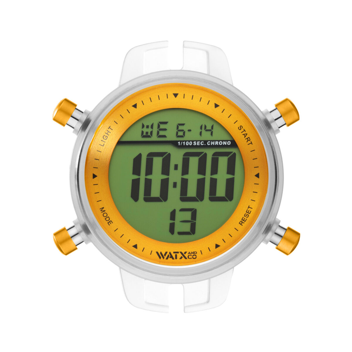 Relógio unissexo Watx & Colors RWA1093 Laranja (Ø 43 mm)