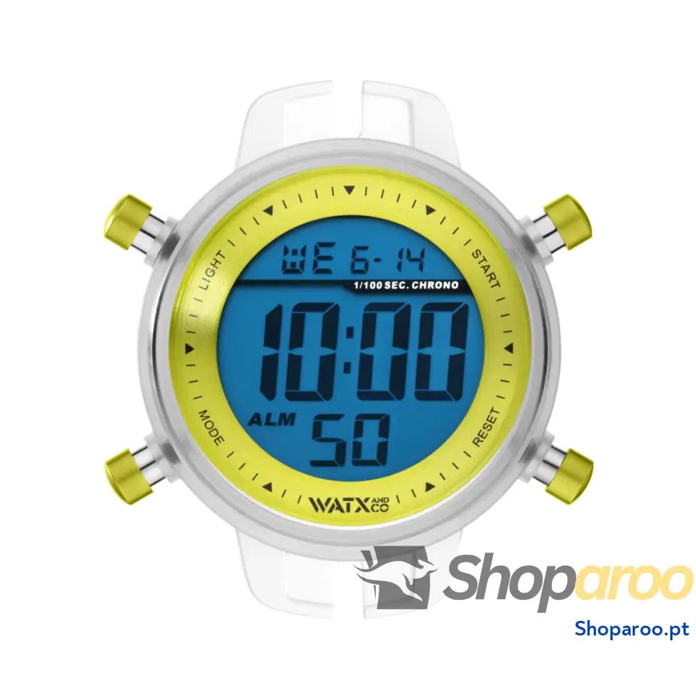 Relógio unissexo Watx & Colors RWA1094 Amarelo (Ø 43 mm)