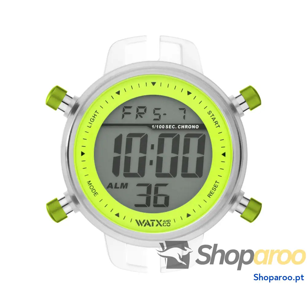 Relógio unissexo Watx & Colors RWA1126 Amarelo (Ø 43 mm)