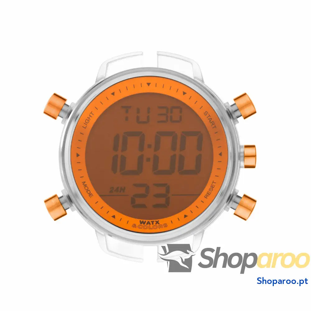 Relógio unissexo Watx & Colors RWA1717 Laranja (Ø 49 mm)