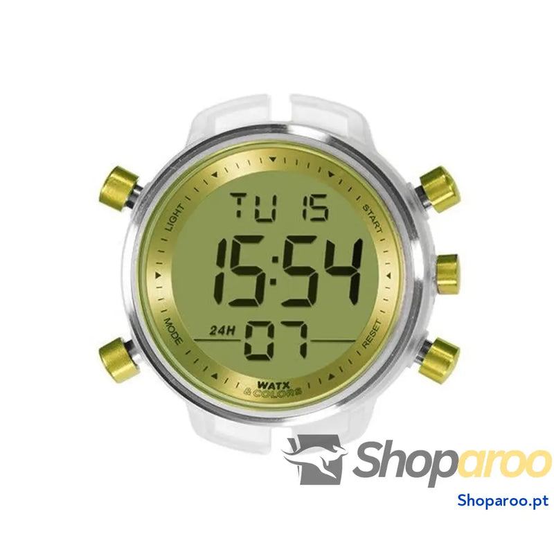Relógio unissexo Watx & Colors RWA1733 Amarelo (Ø 49 mm)
