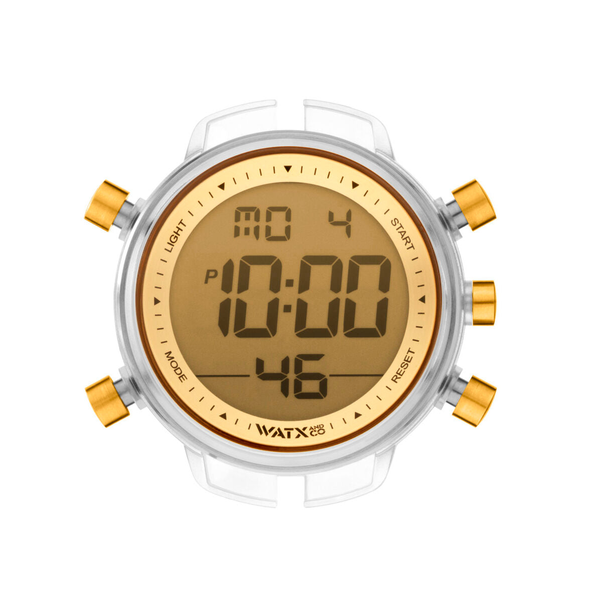 Relógio unissexo Watx & Colors RWA1747 Amarelo (Ø 49 mm)
