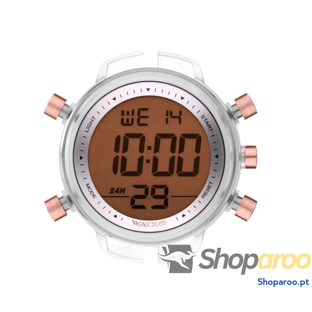 Relógio unissexo Watx & Colors RWA1778 Cinzento Prateado (Ø 49 mm)