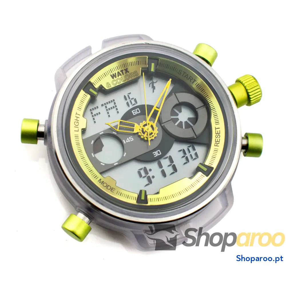 Relógio unissexo Watx & Colors RWA2703 Amarelo (Ø 49 mm)
