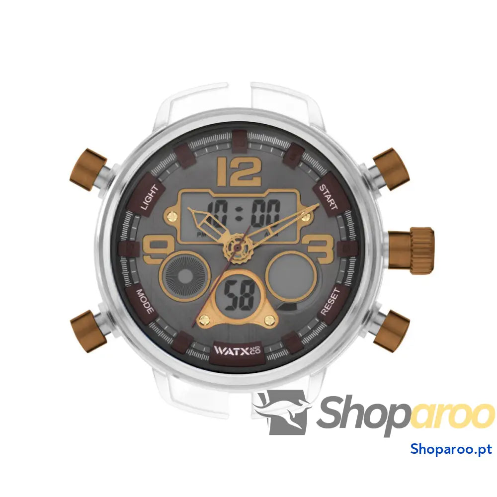 Relógio unissexo Watx & Colors RWA2820 Castanho (Ø 49 mm)