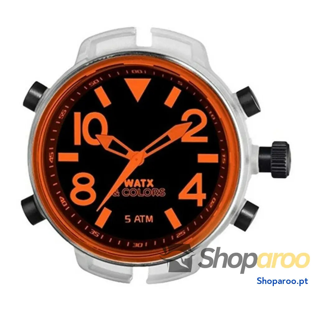 Relógio unissexo Watx & Colors RWA3702 Laranja (Ø 49 mm)