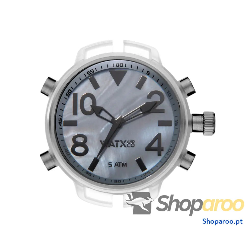 Relógio unissexo Watx & Colors RWA3708 Cinzento (Ø 49 mm)