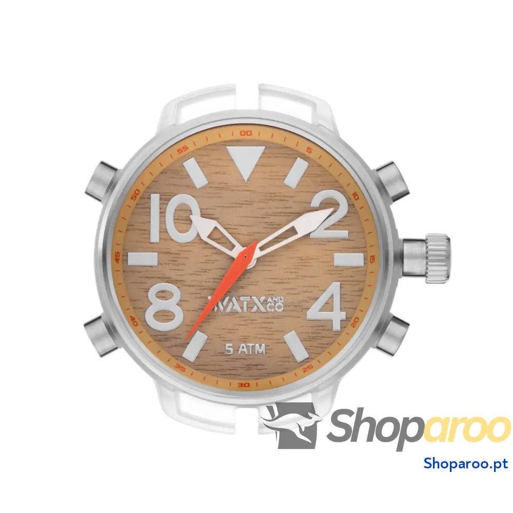 Relógio unissexo Watx & Colors RWA3709 Castanho (Ø 49 mm)