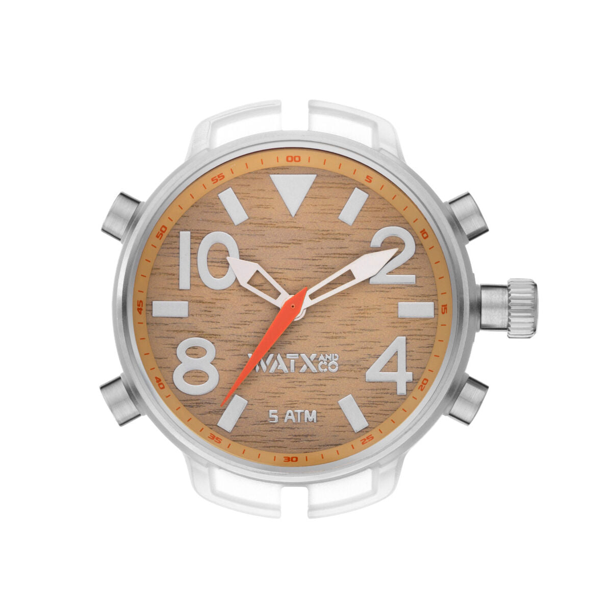 Relógio unissexo Watx & Colors RWA3709 Castanho (Ø 49 mm)